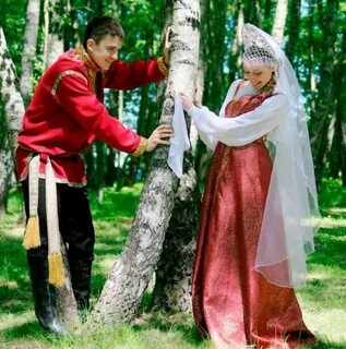 В стране сохранился старинный свадебный обычай
