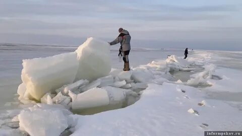 Обстановка на чудском озере
