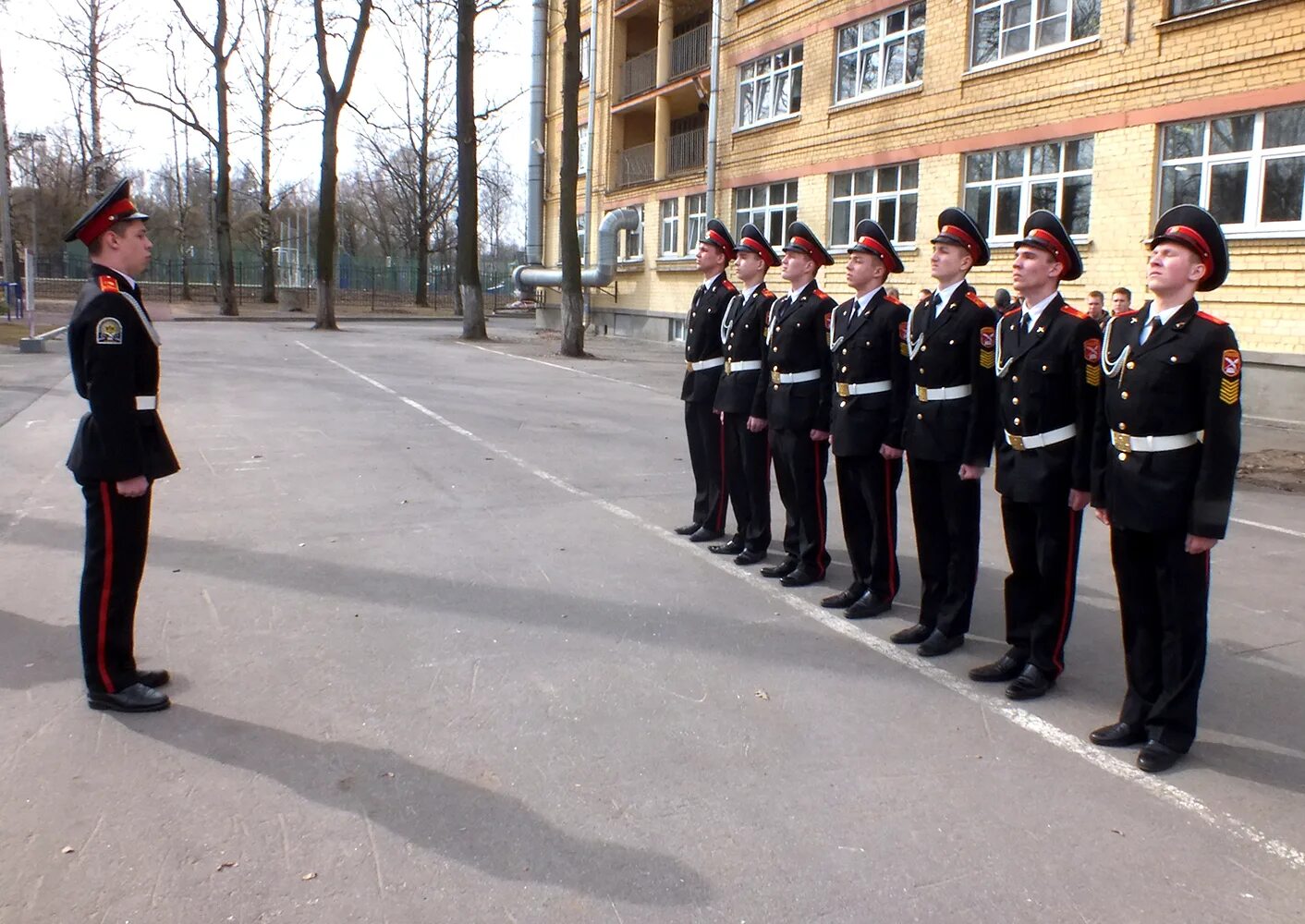 кадетские классы в школах спб