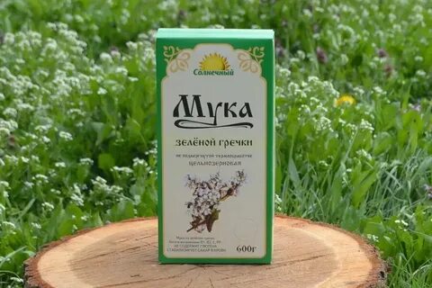 Мука зеленой гречки без глютена
