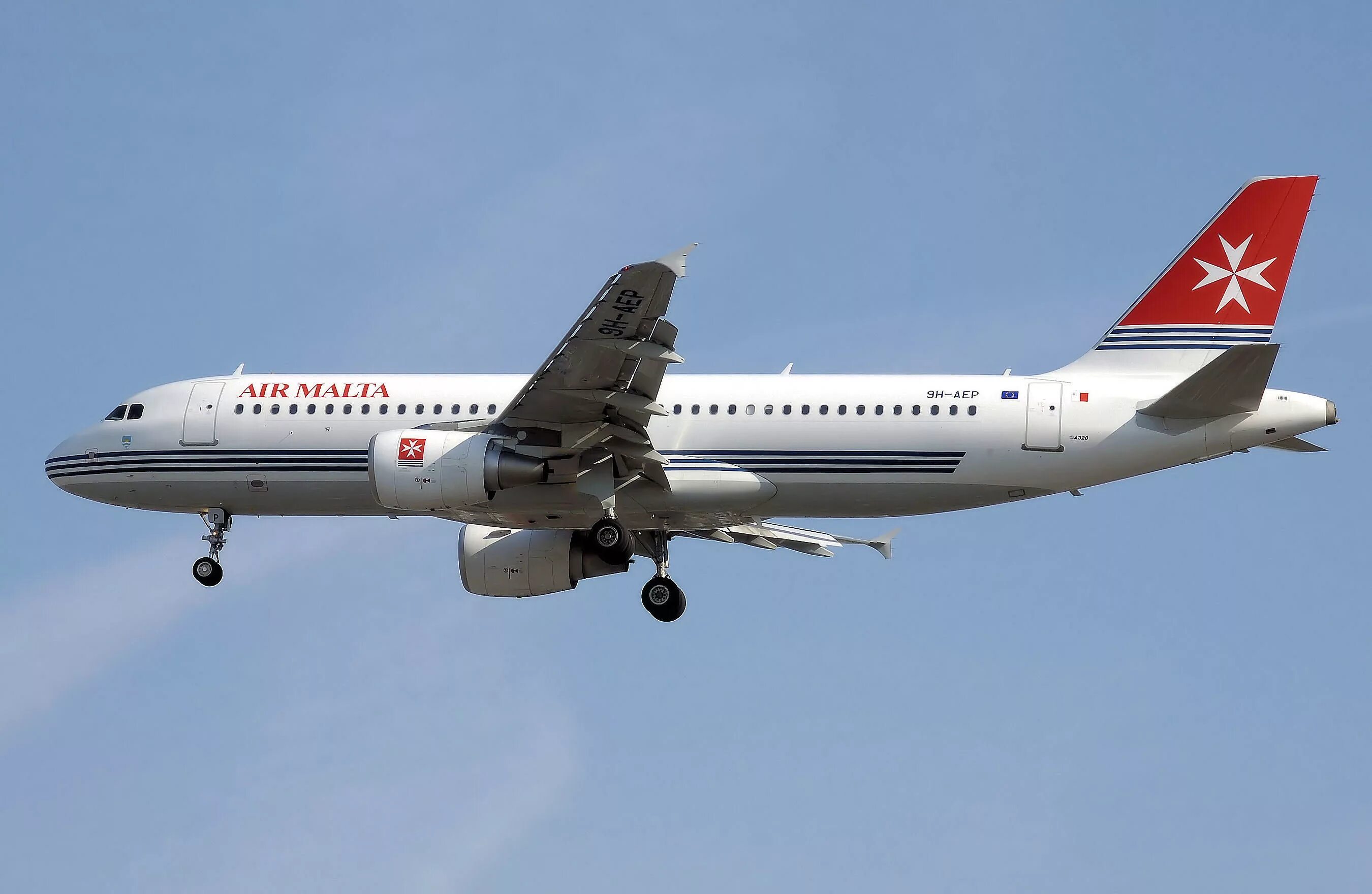 Эйр г. Авиакомпания Air Malta. A320-200.