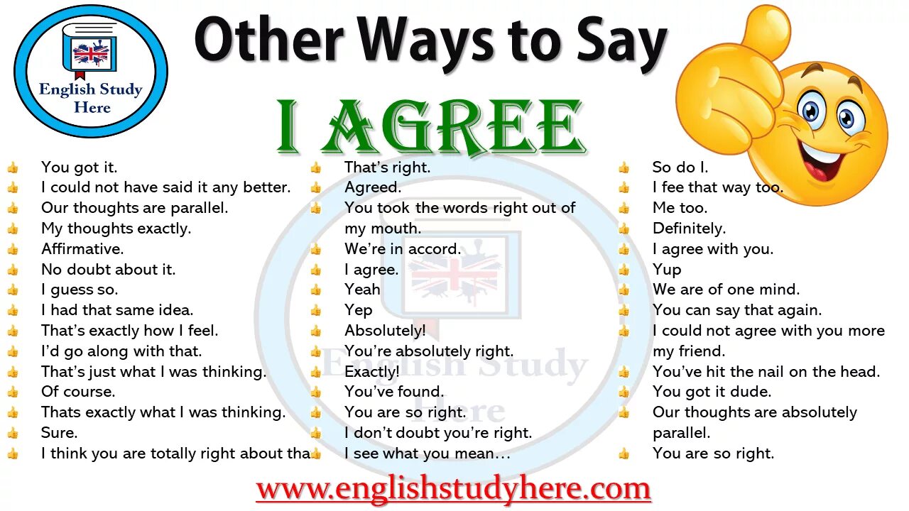 Do you agree with me. Other ways to say i agree. Ways to say i agree. Other ways to say say. I agree синонимы.