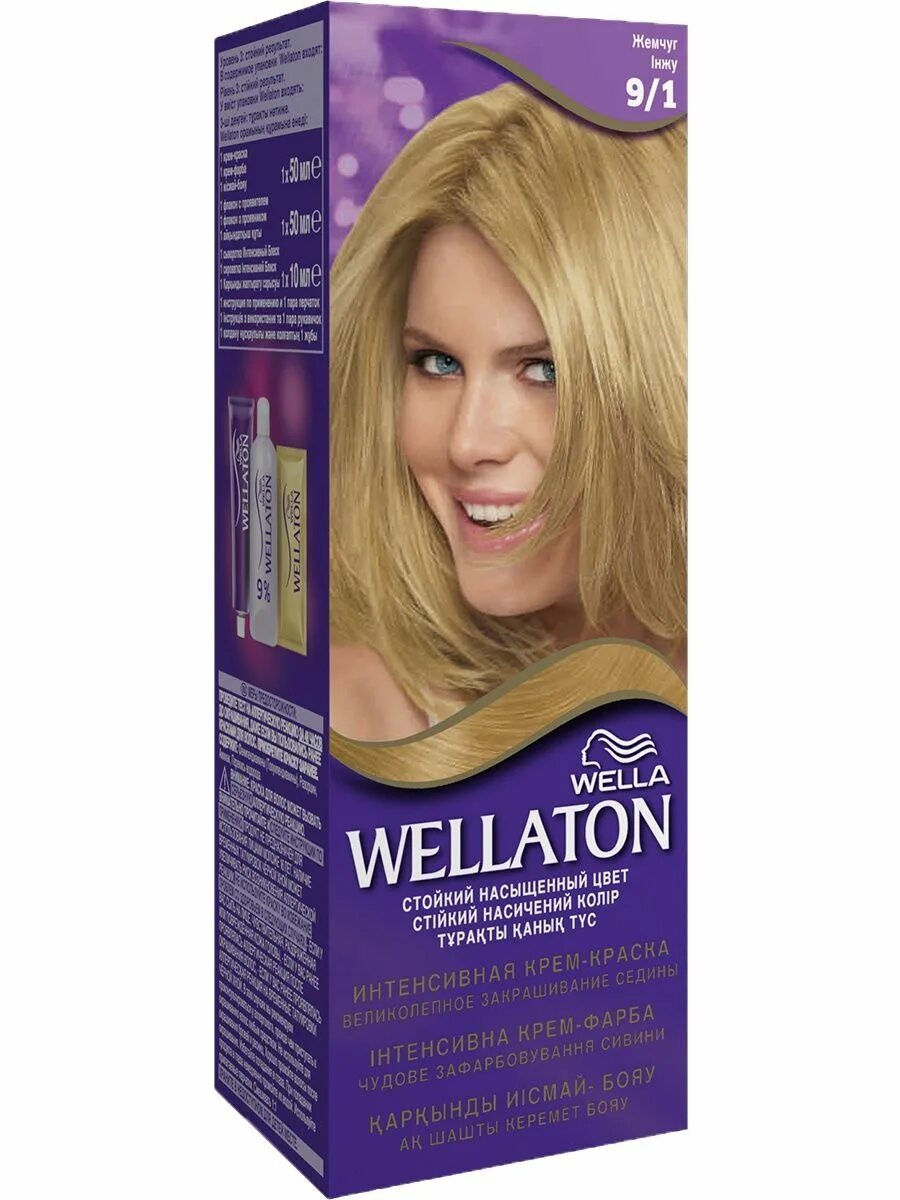 Краска для волос веллатон купить. Краска веллатон Ракушка 8.1. Веллатон 8/03 ясень. Краска веллатон 8.0. Wella Wellaton краска для волос.