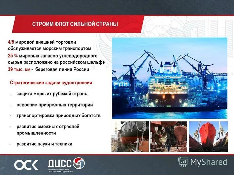 Крупные центры судостроения и судоремонта. Крупные центры судостроения и судоремонта