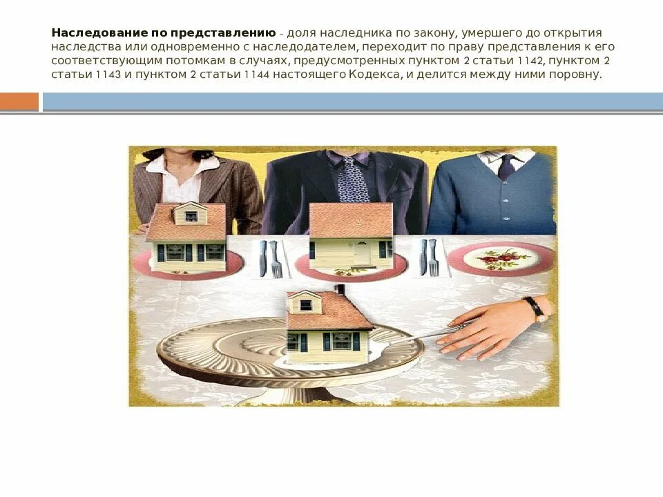Наследника обязательную долю наследники получают