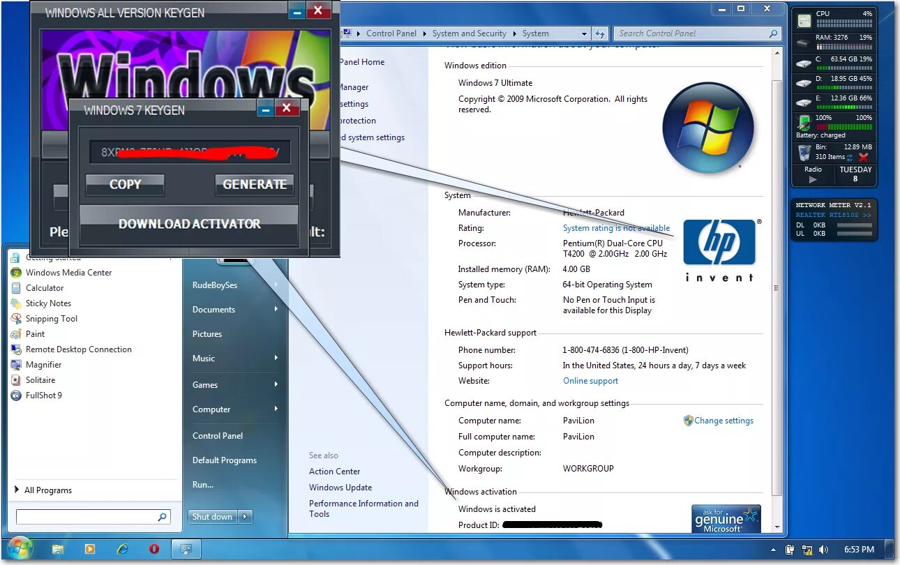 Panel panel default
