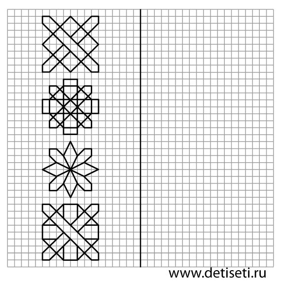 Узоры по клеточкам. Рисование по клеточкам узоры. Узоры для рисования по клеткам. Орнамент по клеточкам.