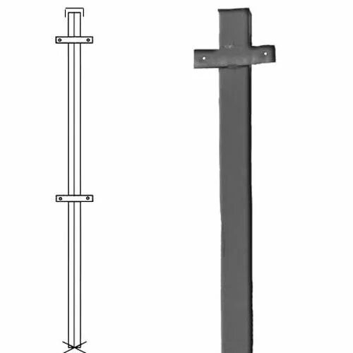 Столбы 50х50 для забора цена. Столб метал.40*40 некраш.с заглушкой h-2,0м (рабица). Столб заборный 3м 50х50х1,5мм. Столб 50*50 2,4м краш.. Столб металл 150мм.