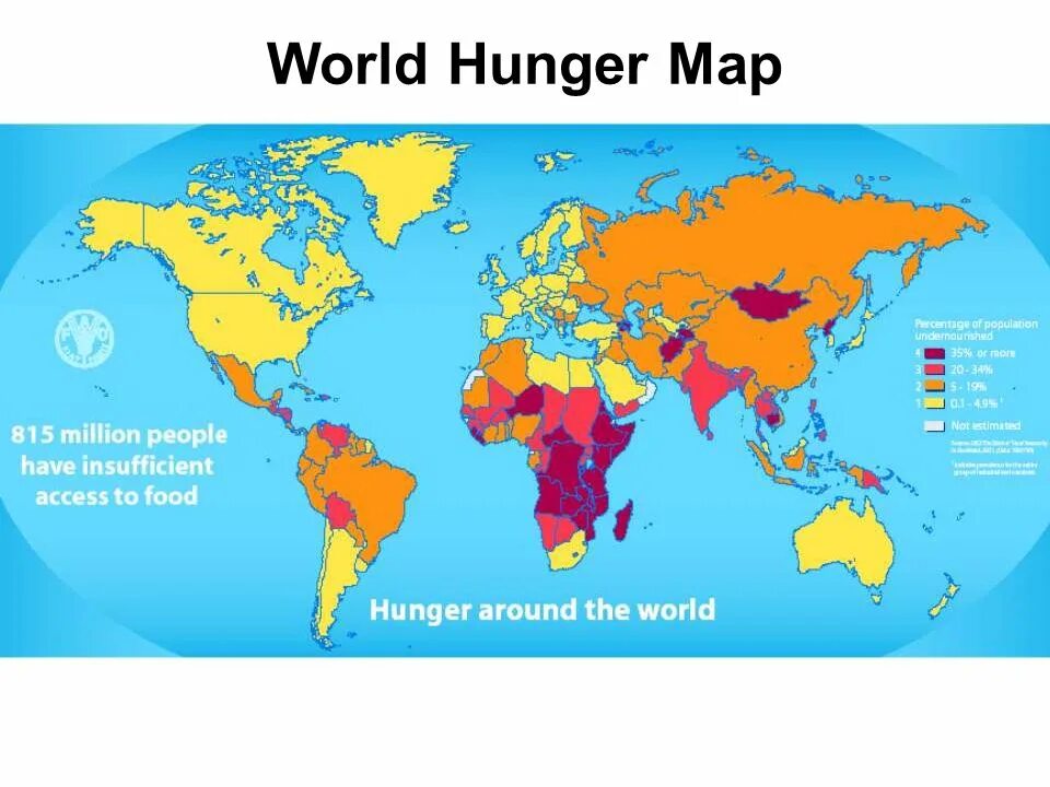 How many people in the world. World Hunger. World Hunger Map. Global Hunger Map.