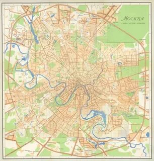 Карта 1970 года