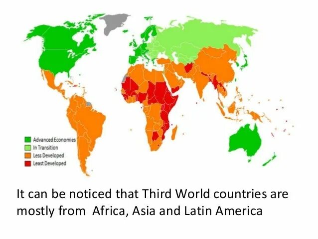 Third World Countries. Страны третьего Митра.