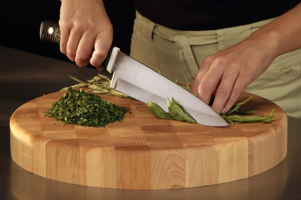 Chop. Нарезание ножом продуктов. Chop Cut.