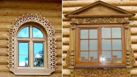 Наличники из древесины типа