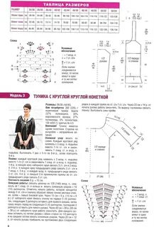 Схемы вязания для женщин больших размеров