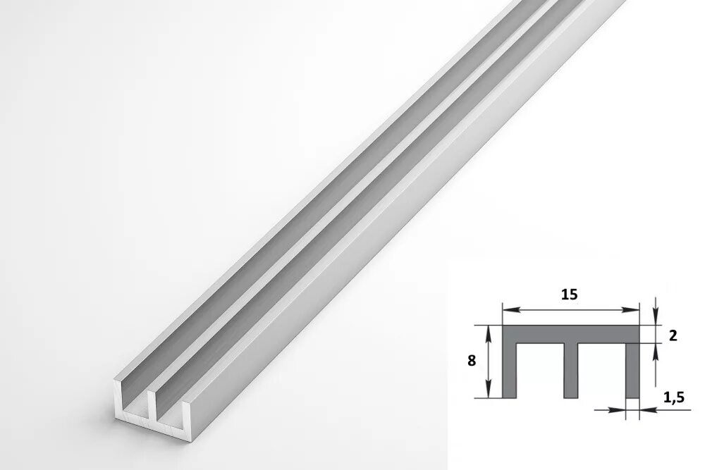 Алюминиевый профиль 100х50х1.5. Алюминиевый ш образный профиль 15мм. Профиль алюминиевый ш-образный 266. Профиль алюминиевый ш-образный 265.