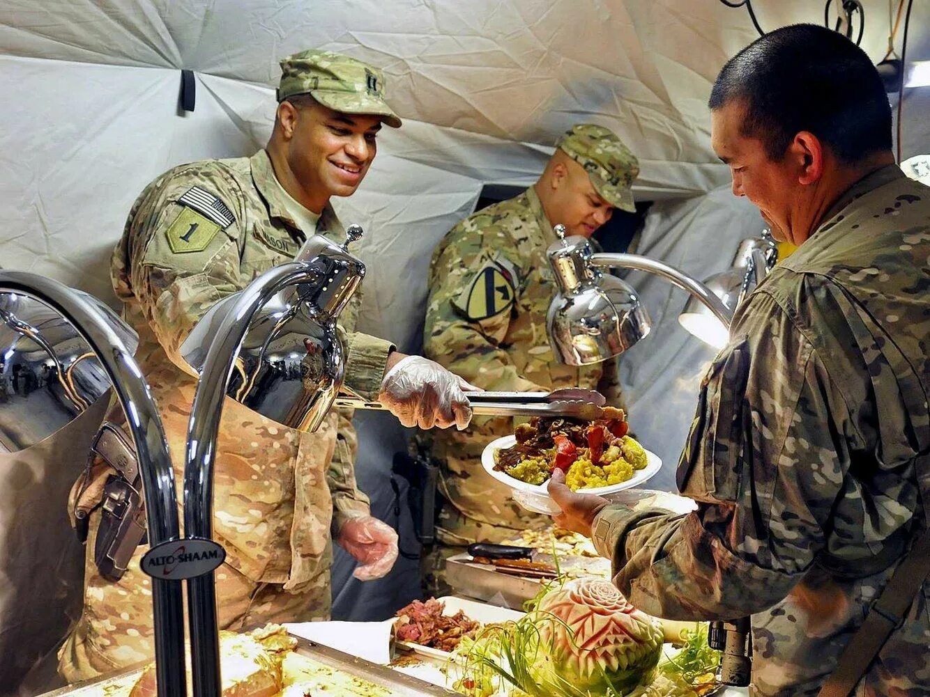 Serve in military