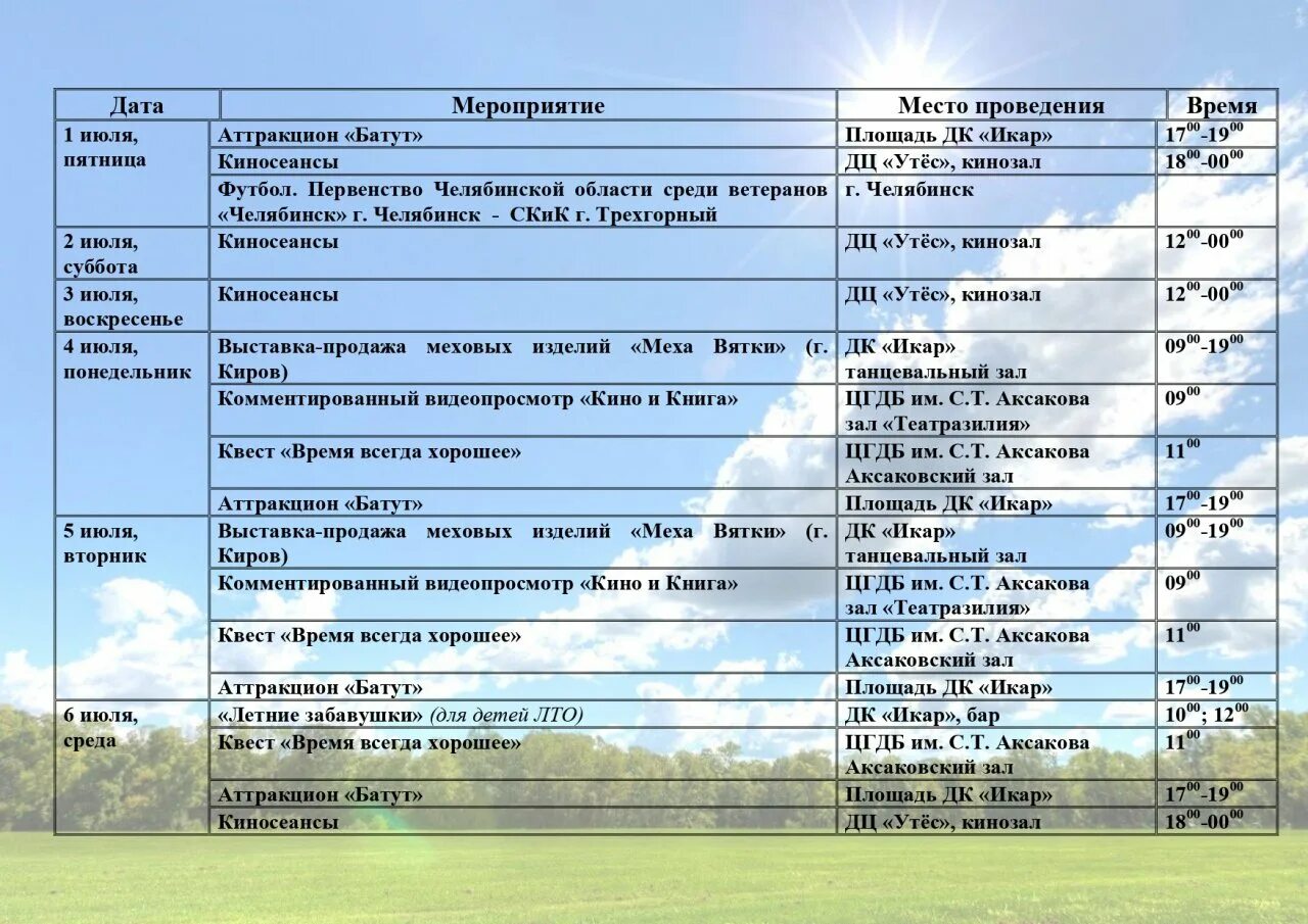 Мероприятия в июле 2024. Мероприятия на июль. План мероприятий на июль. План районных мероприятий. План городских мероприятий на 2022 год.