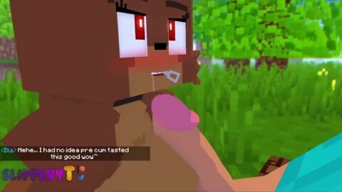 Bia's First Blowjob - Minecraft 