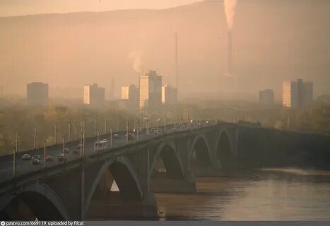 Над красноярском
