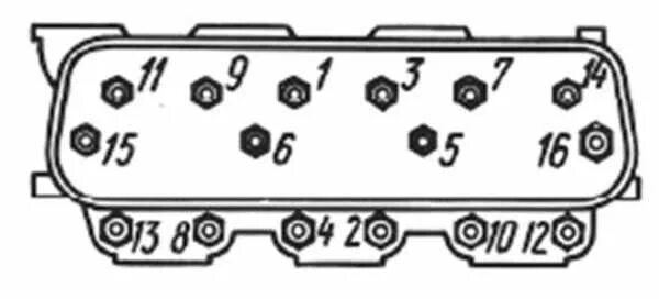 Протяжка головки двигателя ямз 238. Порядок затяжки гаек гбц ямз 238. Момент затяжки головки двигателя ямз 238. Протяжка гбц ямз 236. Протяжка головки блока ямз 238.