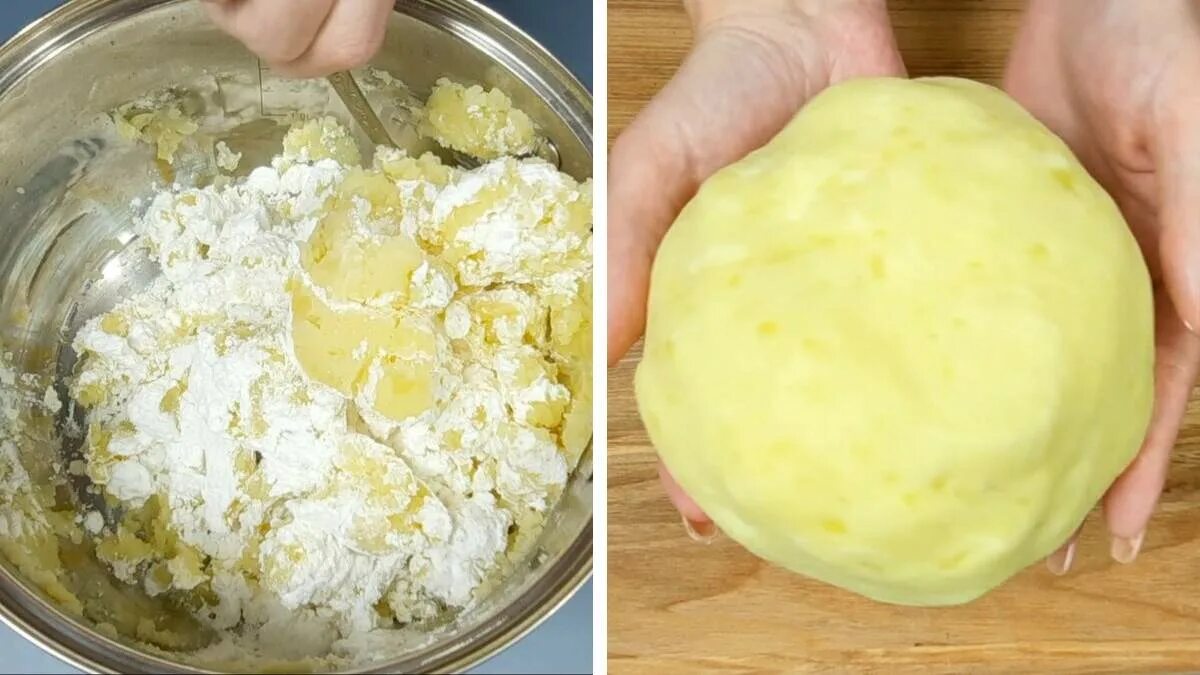 Картофельный тесто добавляют крахмал. Грибочки из картошки и крахмала. пустой гриб картофельный. грибы из картофельного пюре и крахмала рецепт.