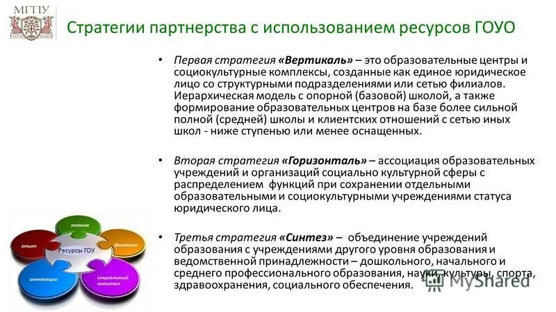 Субъекты государственно общественного управления образованием