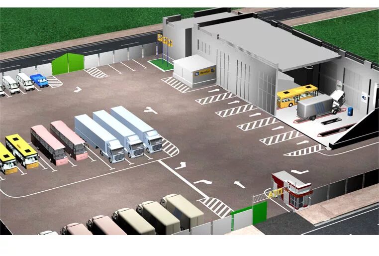 Техническая база транспорта. Проект стоянки для грузовых автомобилей. Стоянка фур проект. Площадки для стоянки грузовых автомобилей. Площадки для хранения транспортных средств.