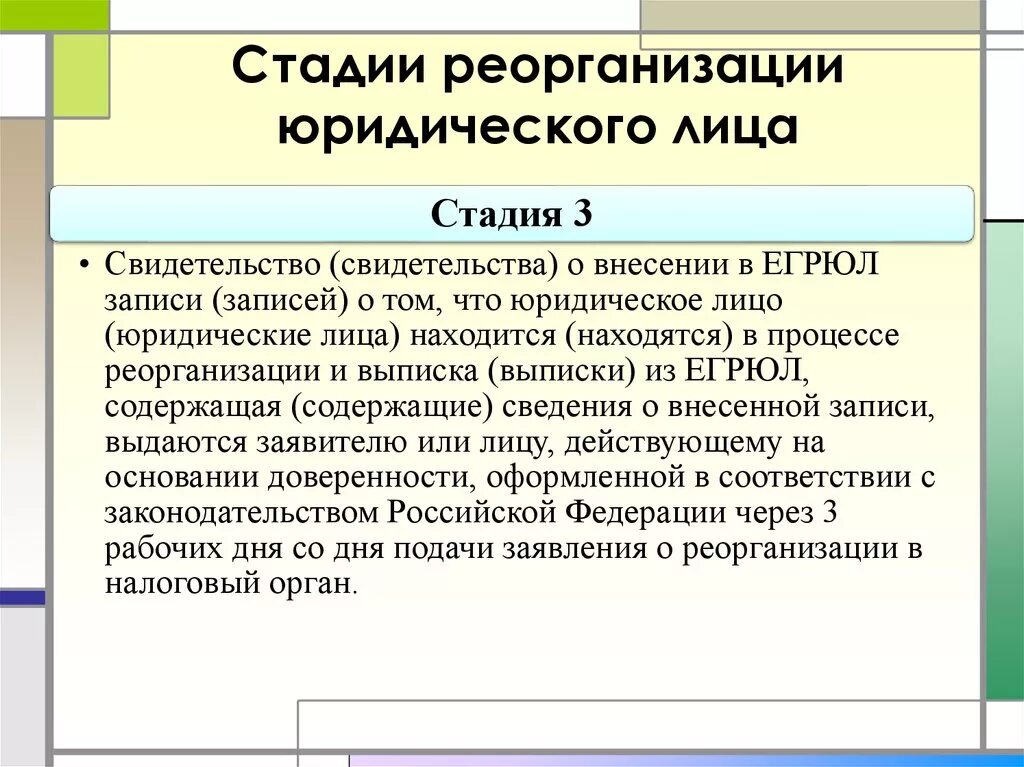 Этапы реорганизации юридического лица. Стадии реорганизации юридического лица. Этапы реорганизации юр лица. Последовательность этапов реорганизации юридического лица.