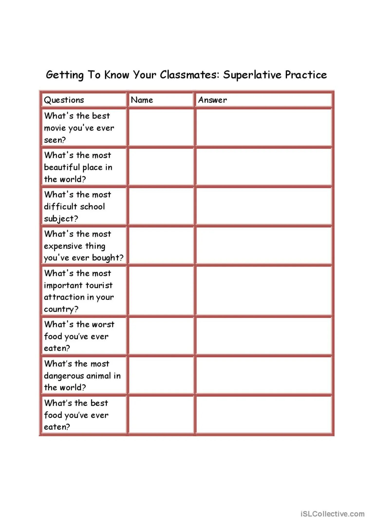 Comparatives superlatives questions. Comparatives and superlatives speaking activities. comparative adjectives speaking. superlatives speaking activities. degrees of comparison speaking.