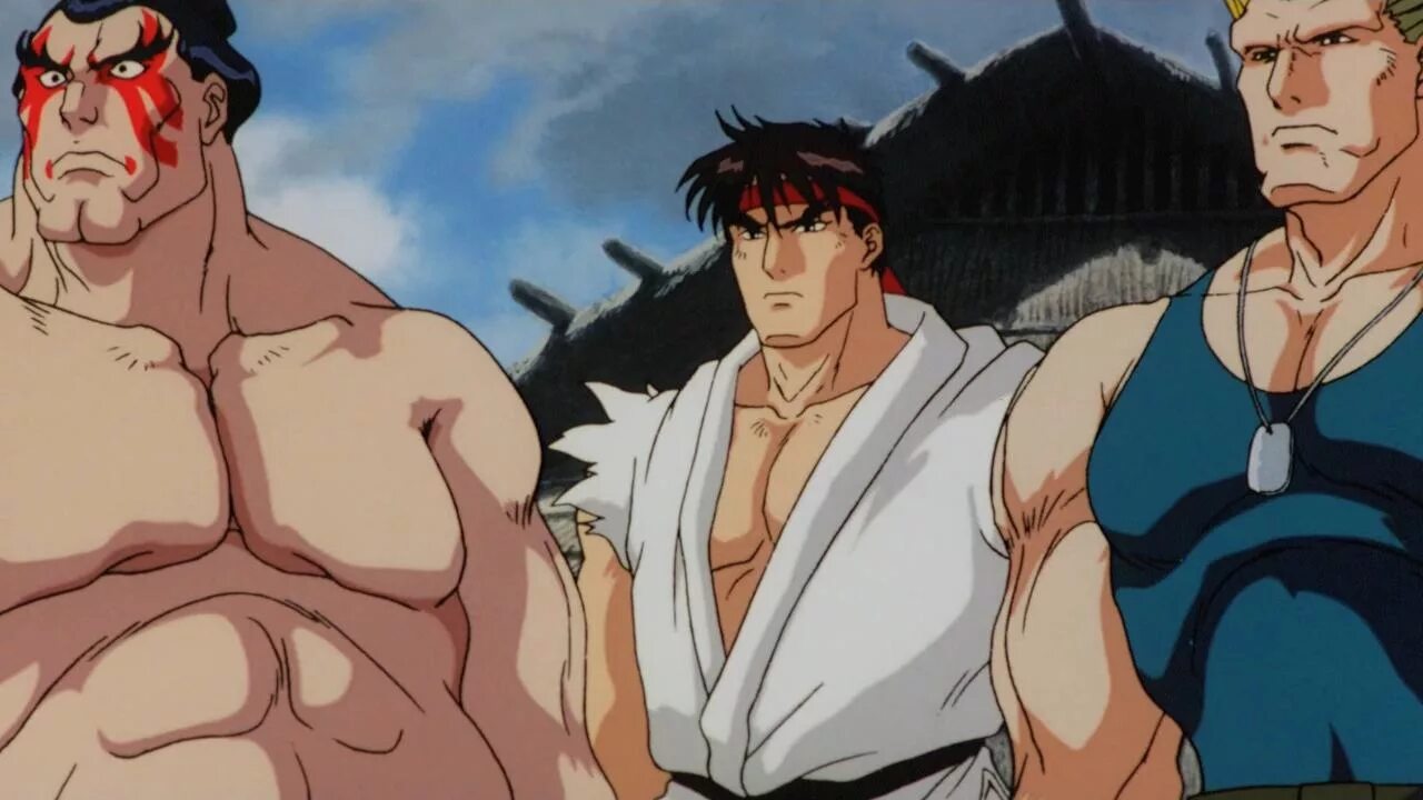 X 2 the animation. Street Fighter 2 animated movie. Street Fighter 2 1994.