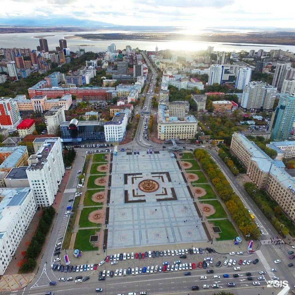 Central area. Площадь Ленина Хабаровск. Центральная площадь Хабаровска. Площадь Ленина Хабаровск вид сверху. Площадь Ленина Хабаровск площадь.