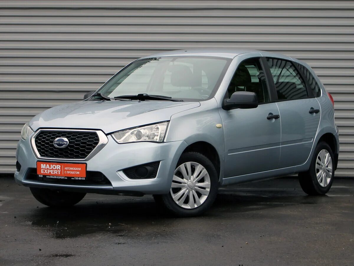 Купить б/у Datsun on-DO I 1.6 MT (87 л.с.) бензин механика в Москве: коричневый