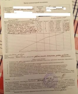 Договор компьютерных услуг