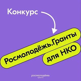 Заявка на грантовый конкурс росмолодежи