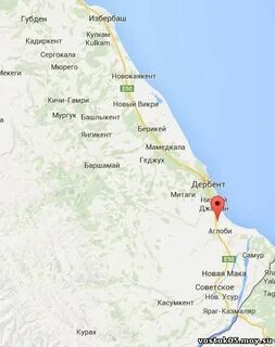 Карта г избербаш