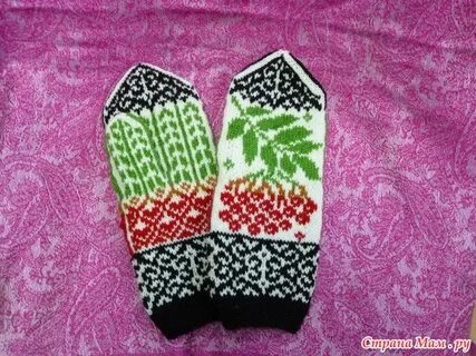 Правая варежка