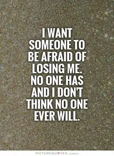 But i am afraid