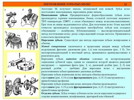 Получение зубьев