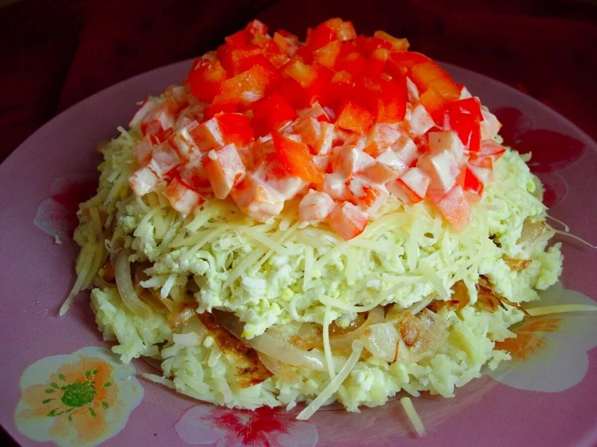 Рецепт быстрого недорогого вкусного салата