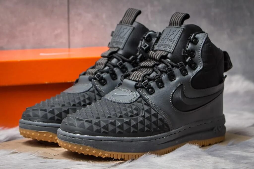 Nike duckboot lunar 1. Nike lf1 duckboot 17. кроссовки nike lf1 duckboot. nike lunar force 1 duckboot серые. nike air force 1 lf1 duckboot.