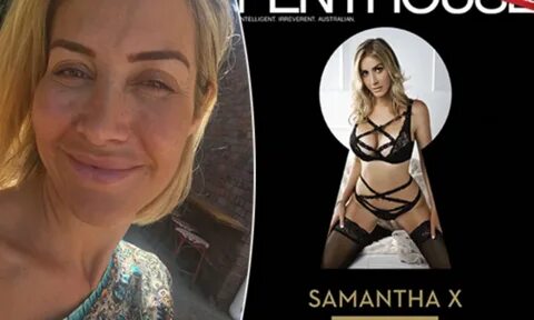 Samantha X (real name Amanda Goff) has been snapped trying on risqué linger...
