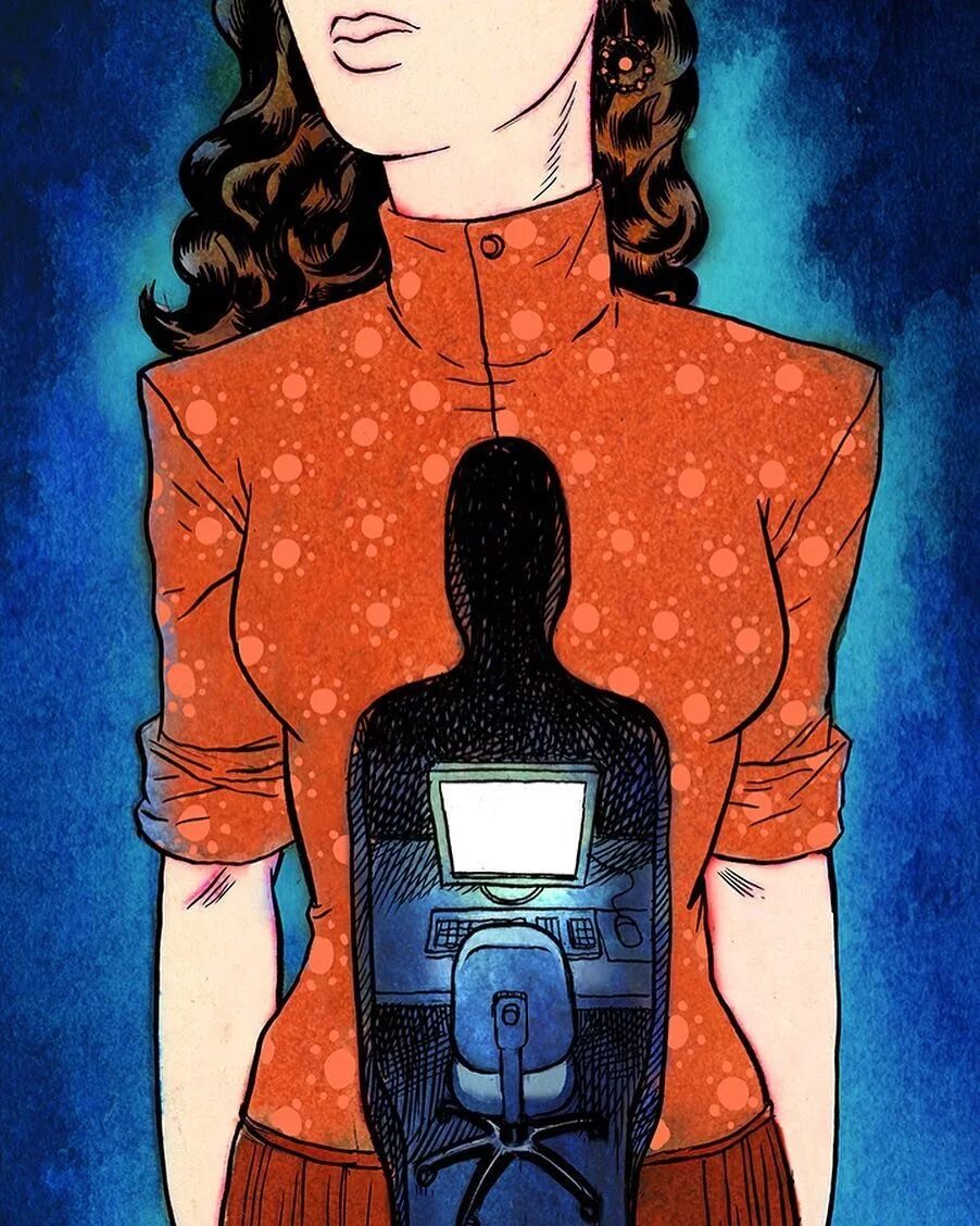 Иллюстрации про современный мир. Стив каттс современное общество. Современное общество арт. Стив каттс картины. Эскиз города будущего.