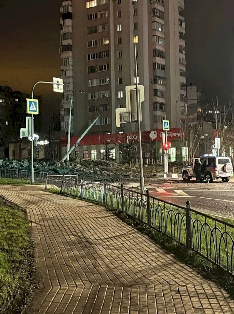 На какой улице в белгороде упал. На какой улице в белгороде упал