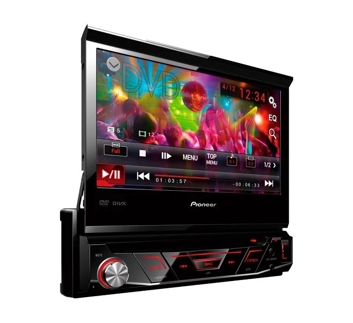 Купить магнитолу пионер 2. Pioneer AVH-3800dvd. Pioneer AVH 3700dvd. Pioneer AVH автомагнитола с двд. Pioneer AVH 1din DVD.