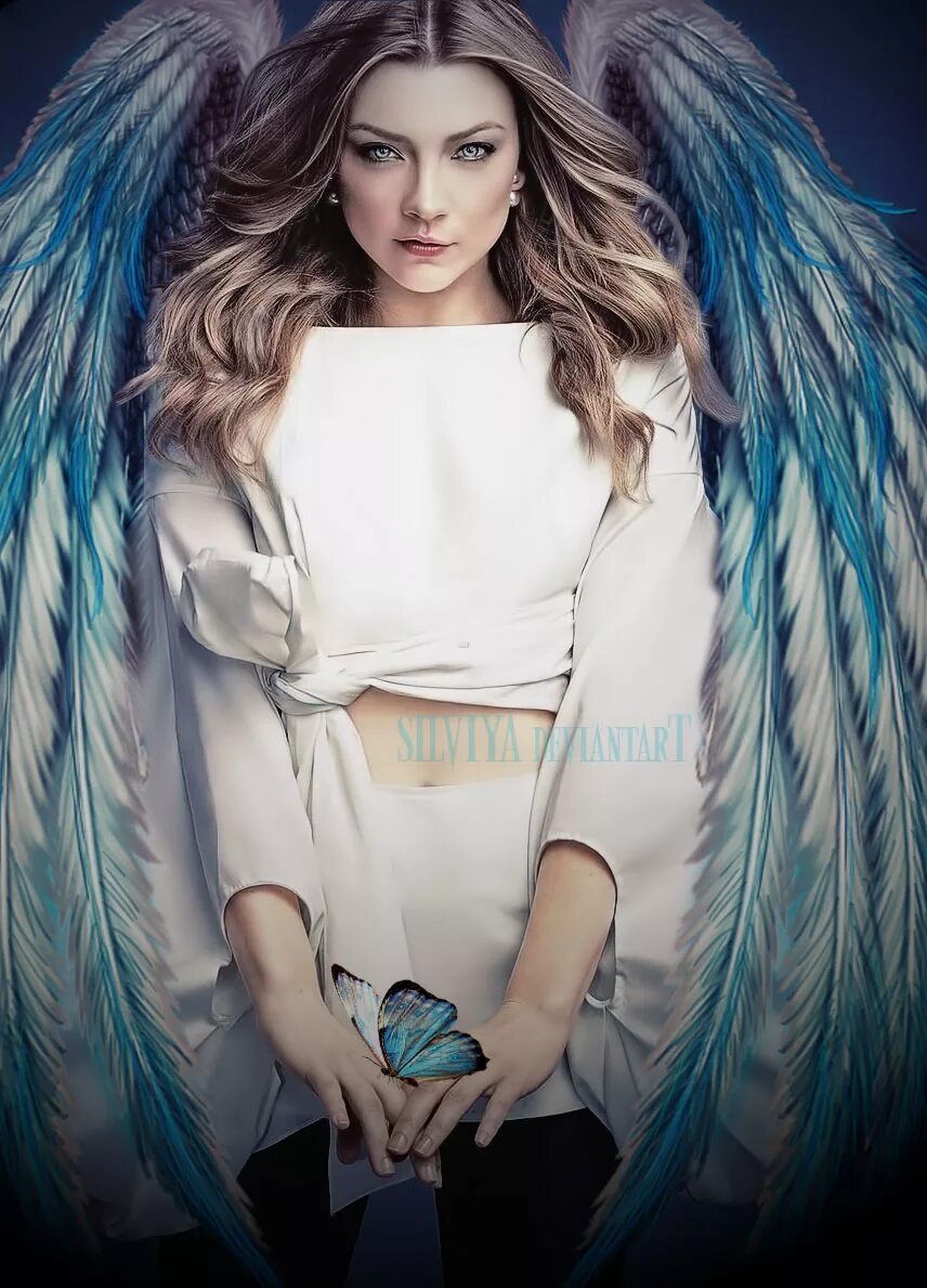 Натали Дормер. Ангел а актриса. Актрисы ангелов. Фото картинки красивые девушки ангелы.