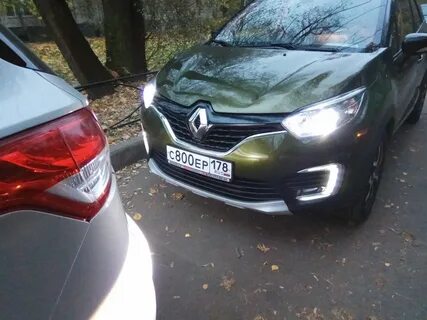 Рено каптур замена ламп ближнего