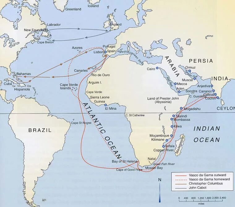 Маршрут экспедиции Америго Веспуччи. Маршрут путешествия Веспуччи. Маршруты экспедиций Бартоломеу Диаша и ВАСКО да Гама.