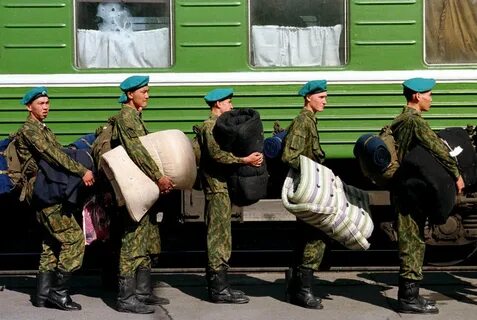 Срочники едут домой