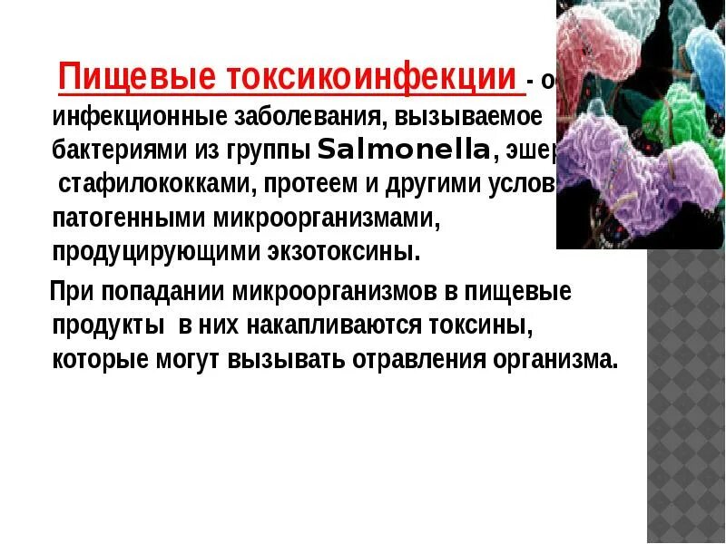 Инфекция инфекционные заболевания это заболевания вызванные. Пищевые токсикоинфекции источник заражения. Пищевые токсикоинфекции инфекционные болезни возбудитель. Пищевые токсикоинфекции клебсиеллы. Пищевые отравления, возбудители токсикоинфекций.».