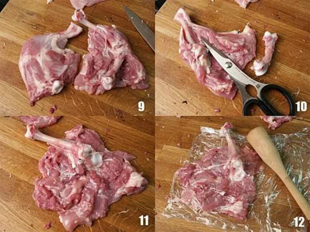 Как разделывать цветную